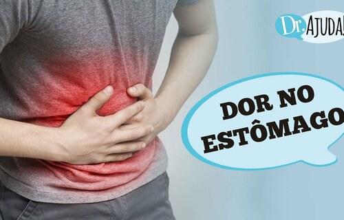 Dor no estômago: sintomas, causas e tratamento