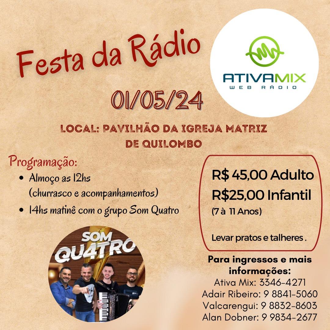 FESTA DA RÁDIO ATIVA MIX.