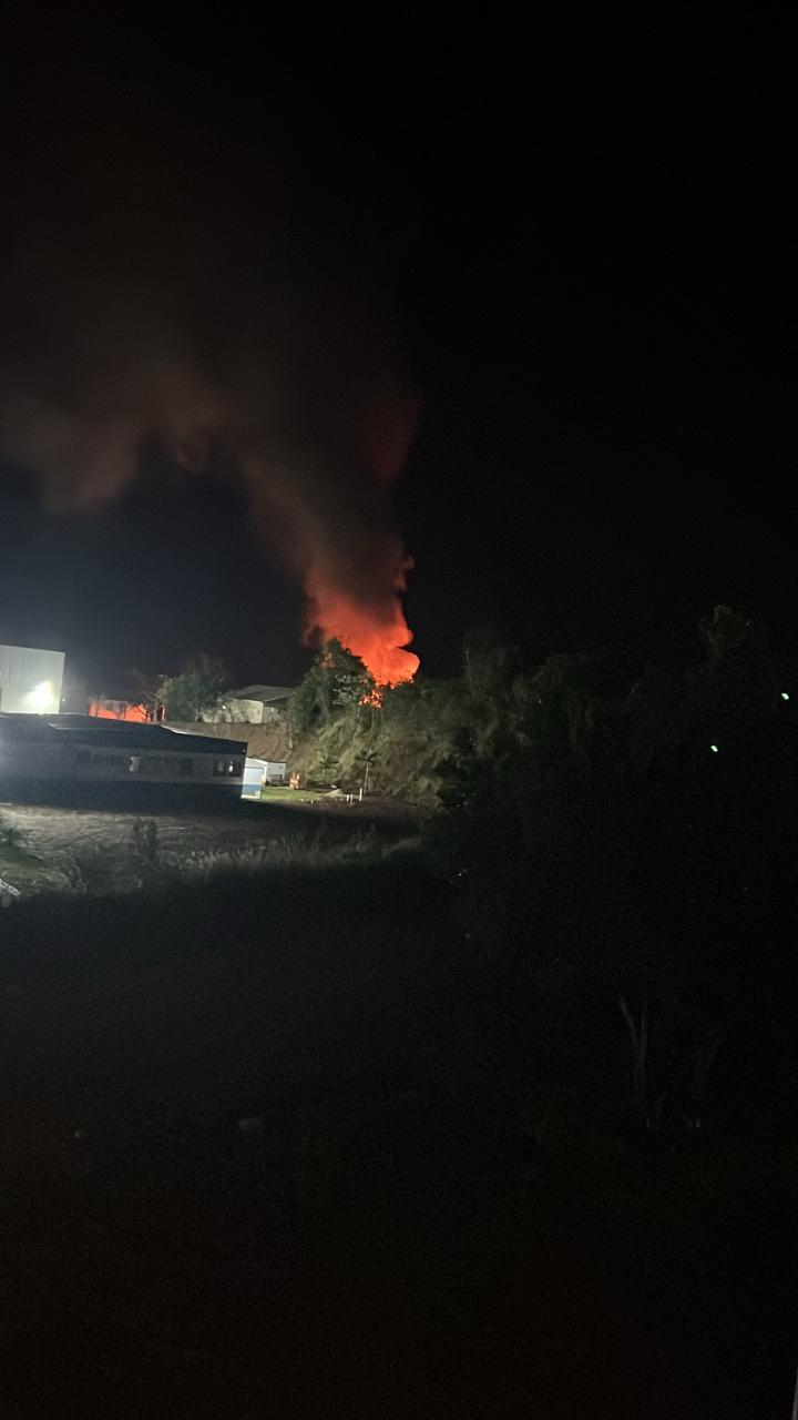 Incêndio em residência em Caxambú do Sul/SC