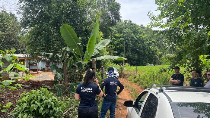 Identificado casal que foi brutalmente assassinado em chácara no interior de Xaxim/ SC