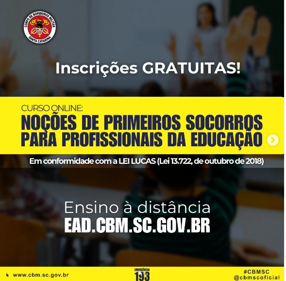 O Curso de Noções Básicas de Primeiros Socorros