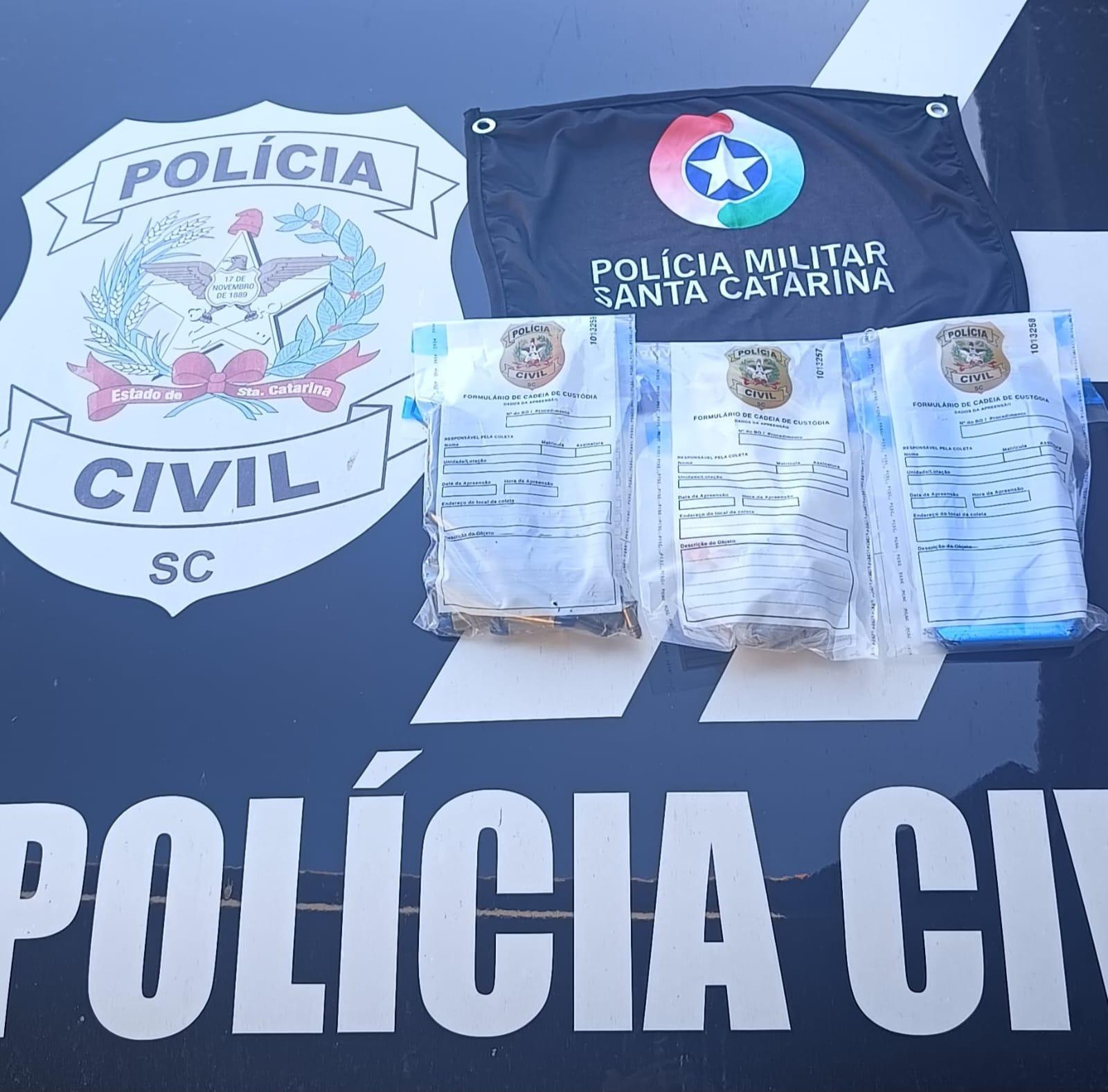 CAMPO ERÊ/SC - AÇÃO CONJUNTA: ADOLESCENTE É APREENDIDO POR POSSE IRREGULAR DE ARMA DE FOGO E MUNIÇÕES