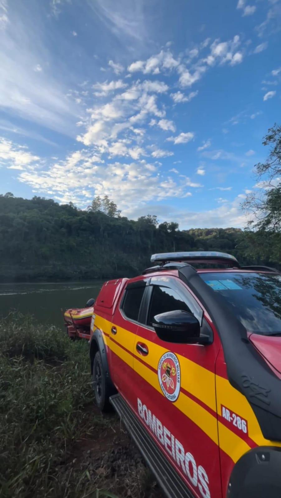Idoso de 63 anos more afogado no Rio Chapecó em Coronel Freitas/SC
