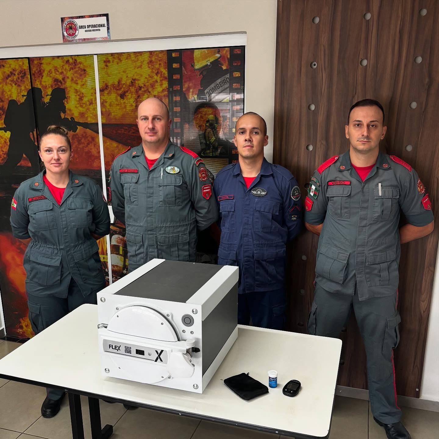 Novidade para a segurança e eficiência do nosso serviço dos Bombeiros de Quilombo