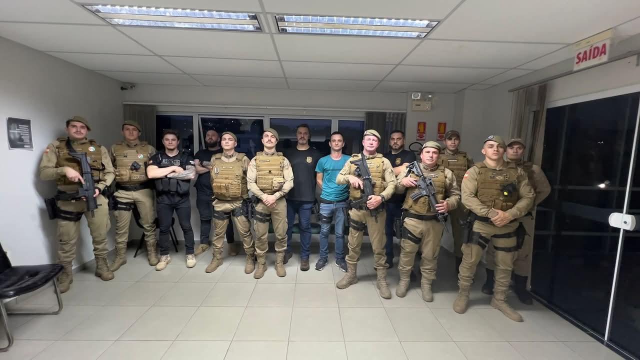 AÇÃO CONJUNTA DAS POLÍCIAS CIVIL E MILITAR DE QUILOMBO/SC RESULTA NA PRISÃO DE DOIS SUSPEITOS