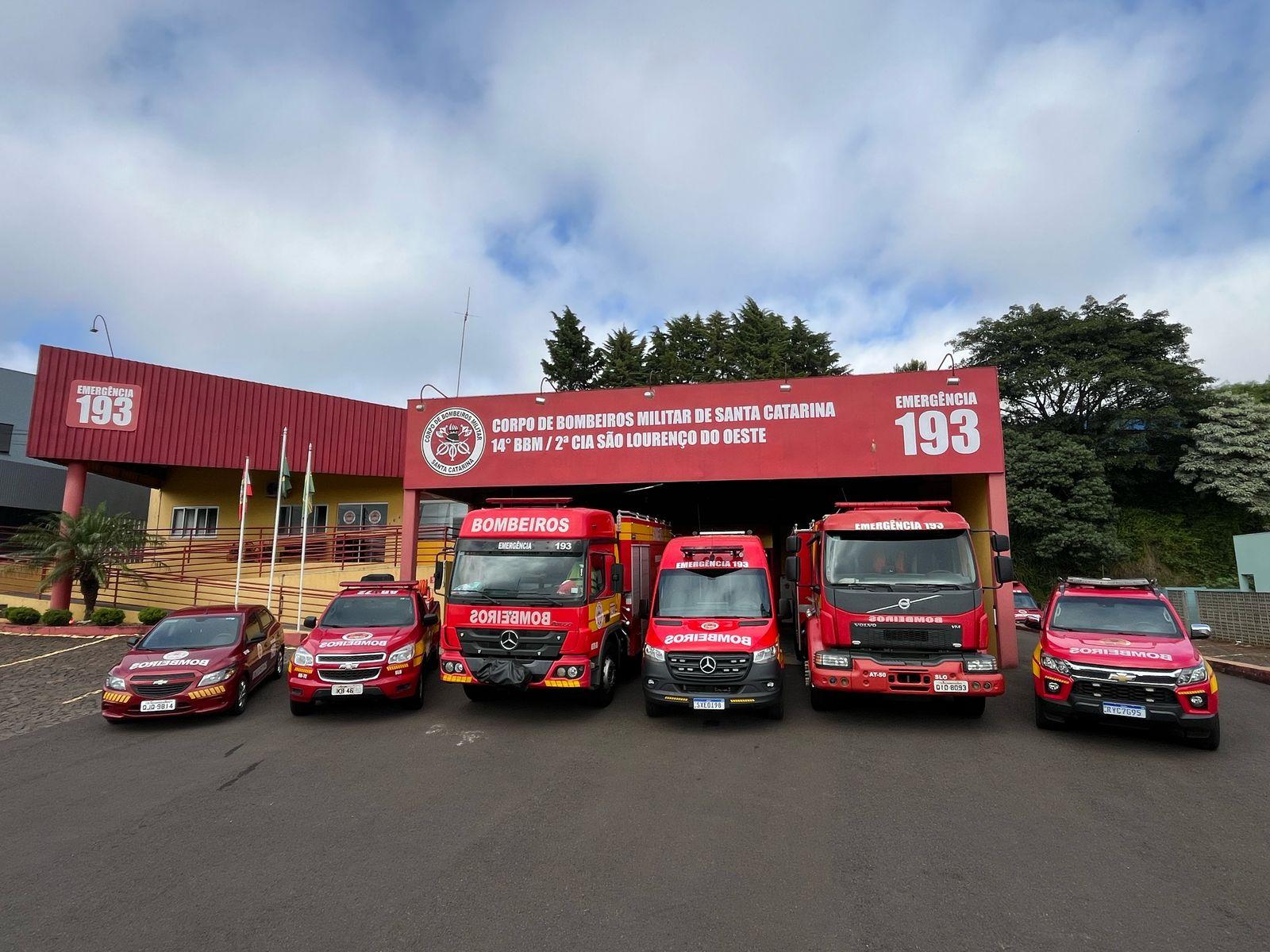 24 Anos do Corpo de Bombeiros Militar de Santa Catarina em São Lourenço do Oeste
