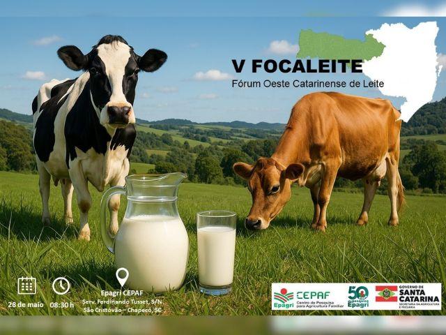 Epagri celebra Dia Mundial do Leite com evento em Chapecó na quarta, 28