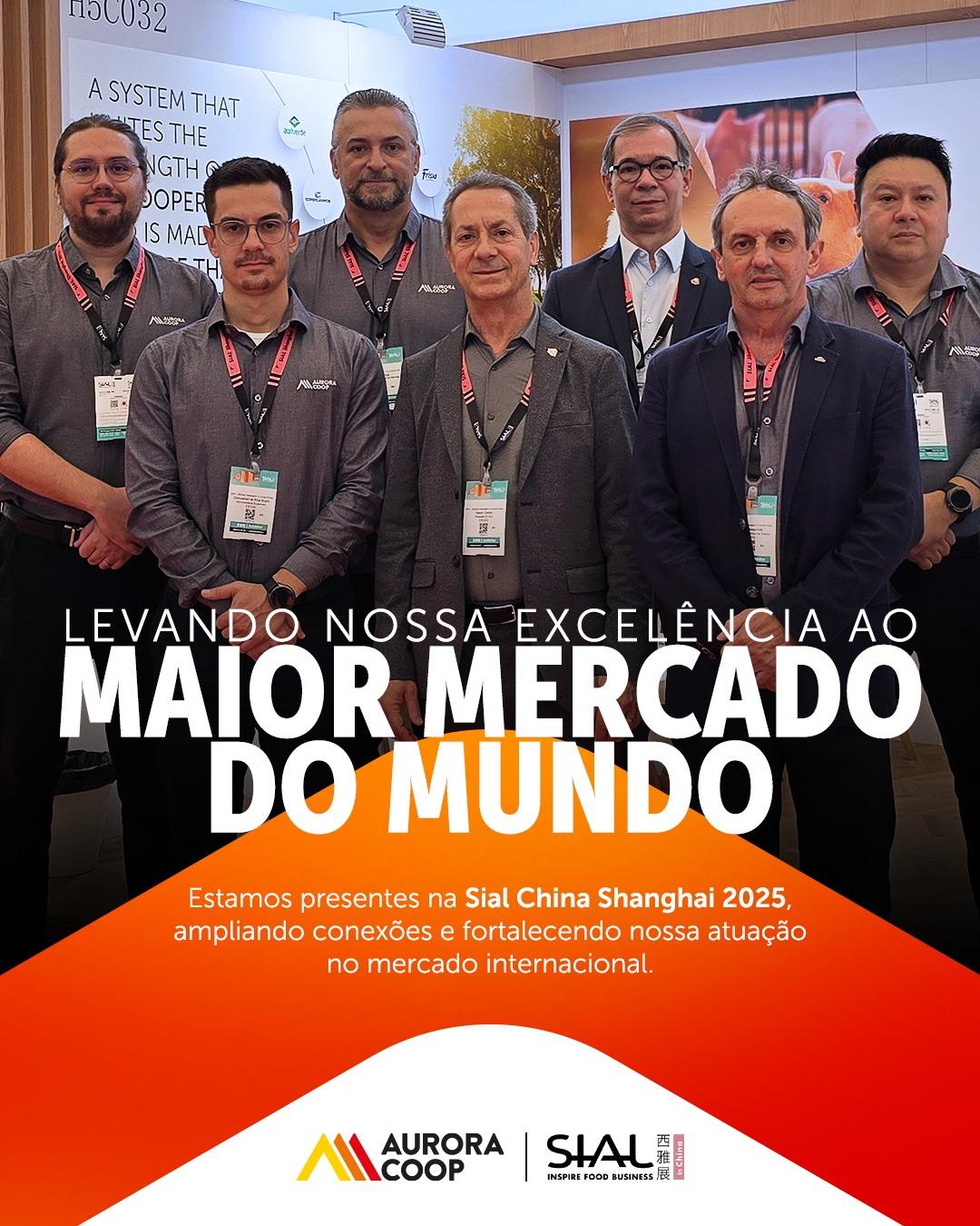 Inaugurada a Unidade Internacional da Aurora Coop na China