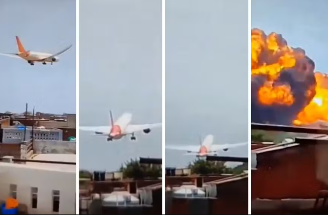 O que causou o acidente na Índia? Especialistas analisam vídeo da queda do avião