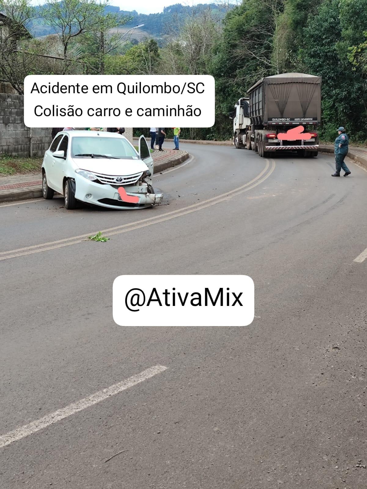 Idoso de 83 anos é encaminhado ao Hospital de Quilombo após acidente no Bairro Cristo Rei Quilombo/SC