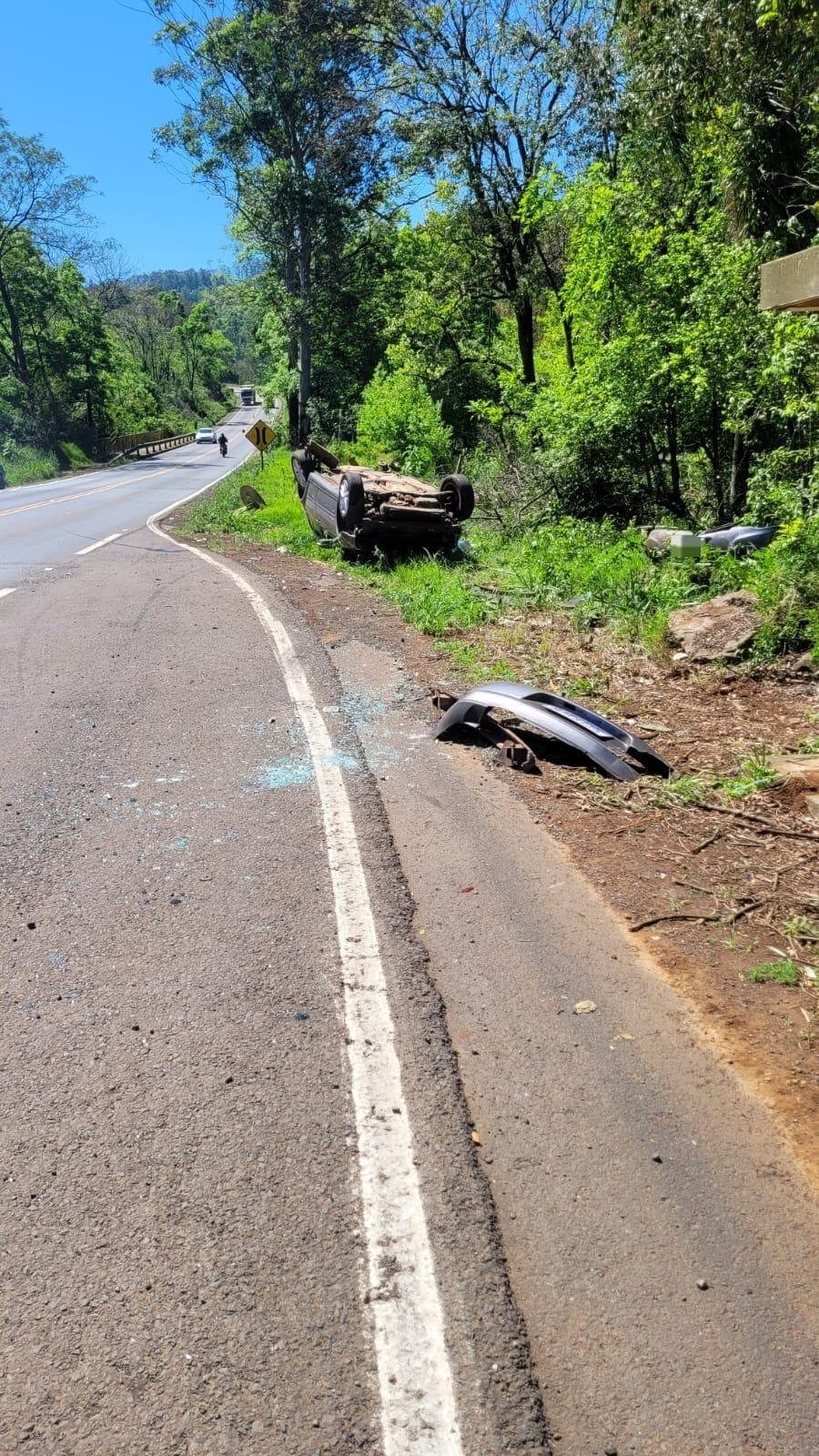 Grave acidente com óbito na SC-157 em Coronel Freitas