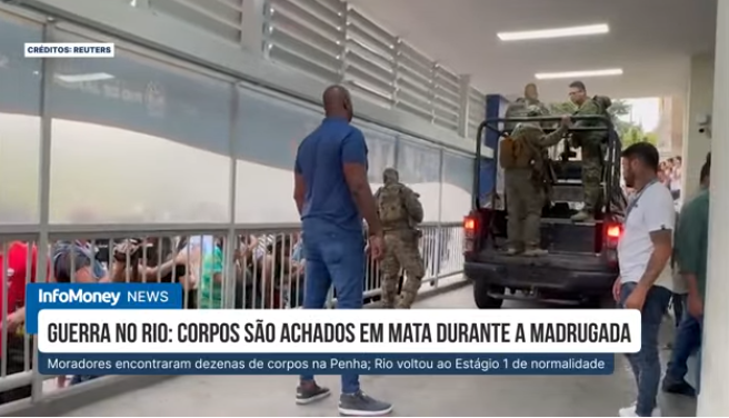 Guerra no Rio: Número de mortos pode passar de 100 após corpos achados em mata