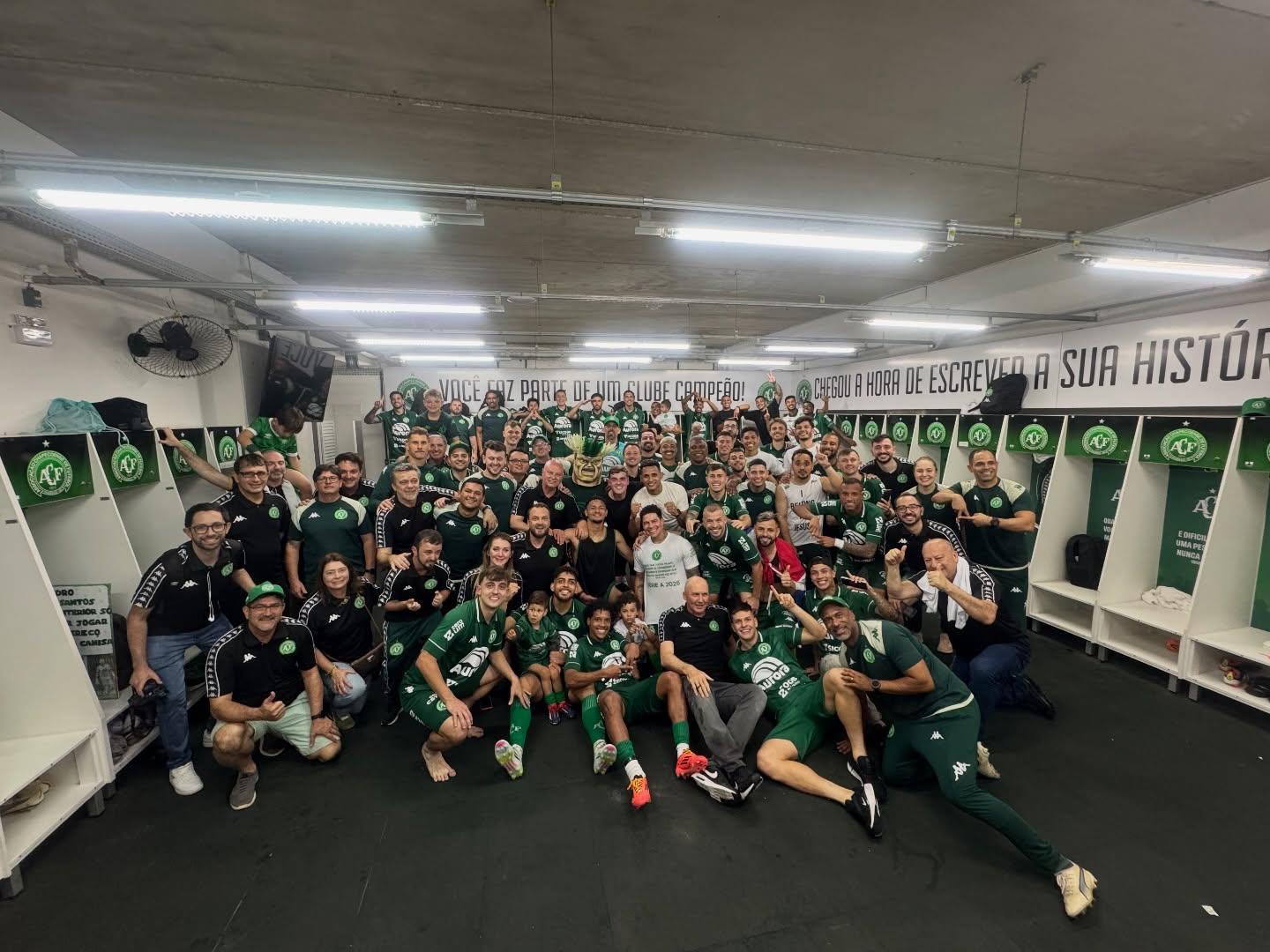 Chapecoense conquista o acesso para a Série A do Campeonato Brasileiro