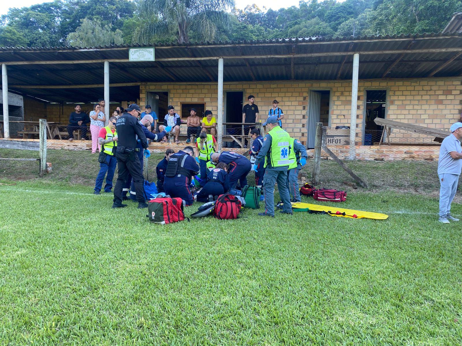 Cordilheira Alta: Morre homem baleado em jogo de futebol