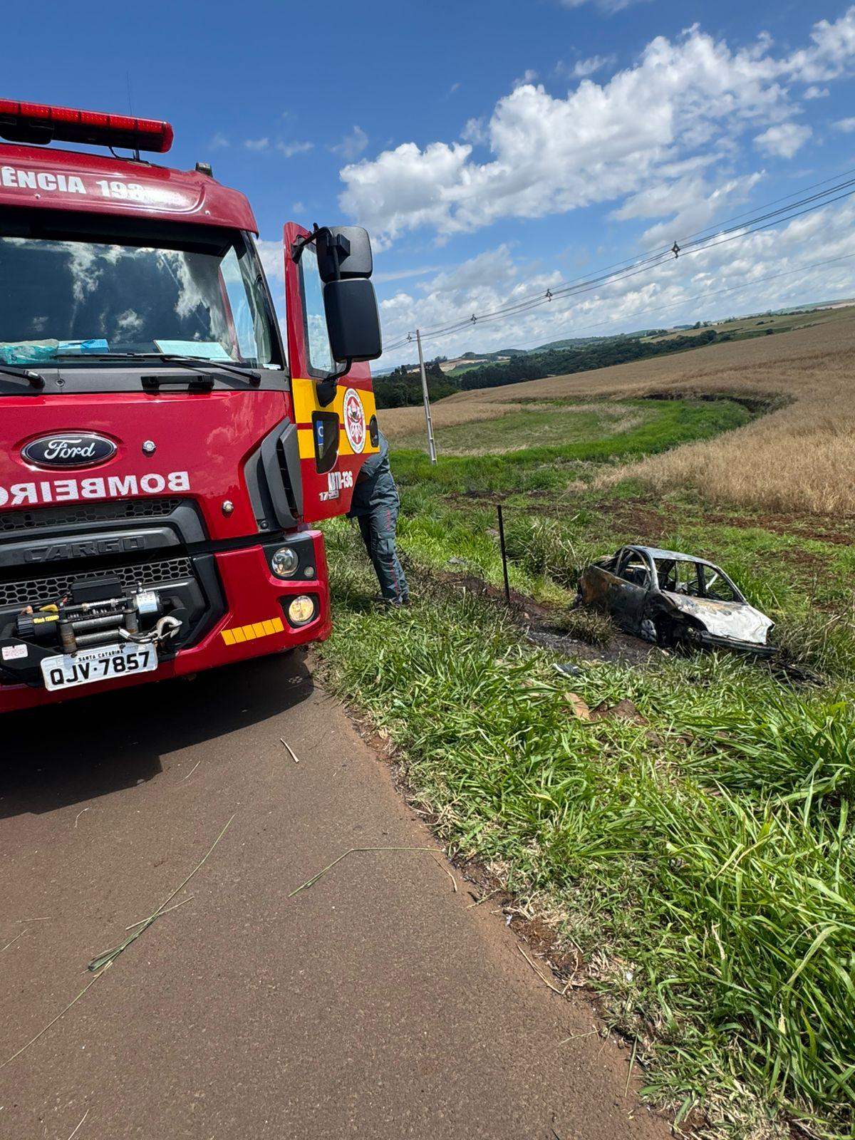 Duas pessoas perdem a vida em grave acidente na SC-480 nesta terça-feira
