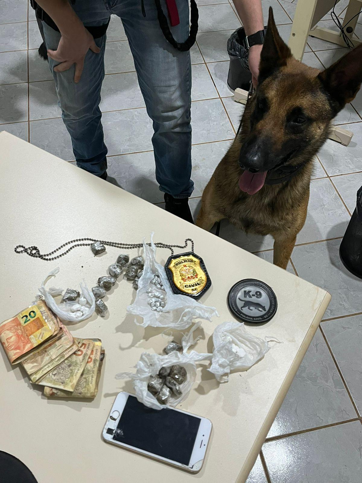 SÃO DOMINGOS/SC – QUARTETO ENVOLVIDO NO TRÁFICO DE DROGAS É DESMANTELADO