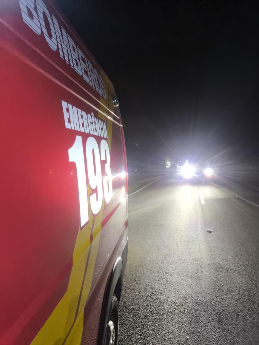 Senhor de 59 anos vem a óbito após colisão carro e moto na SC-480, entre São domingos e Galvão