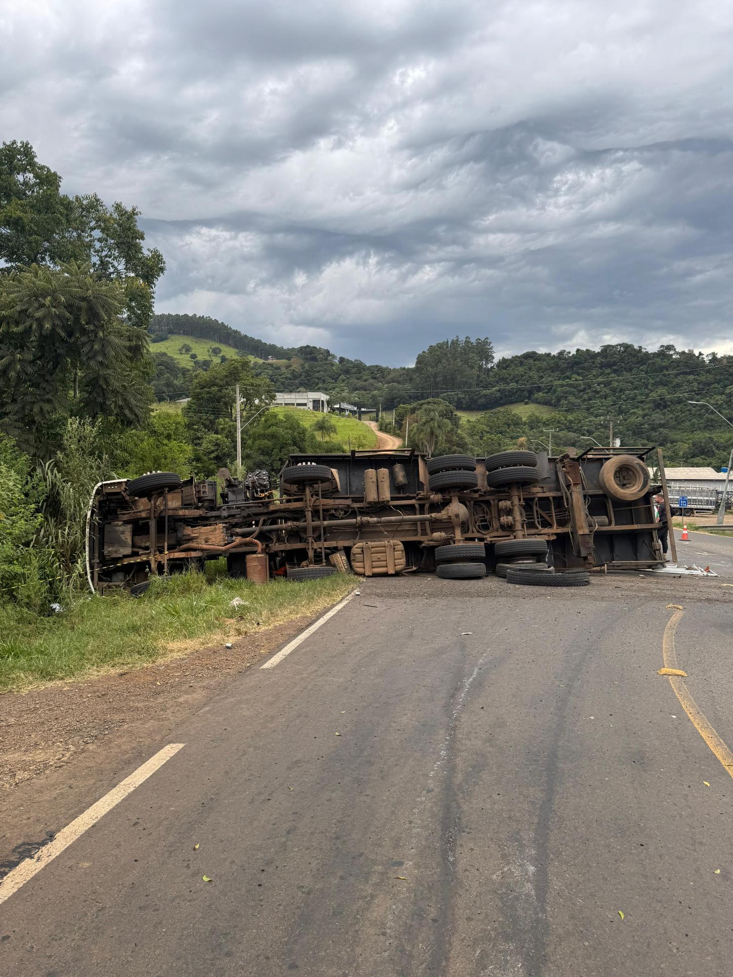 Motorista perde a vida em grave acidente em Seara/SC