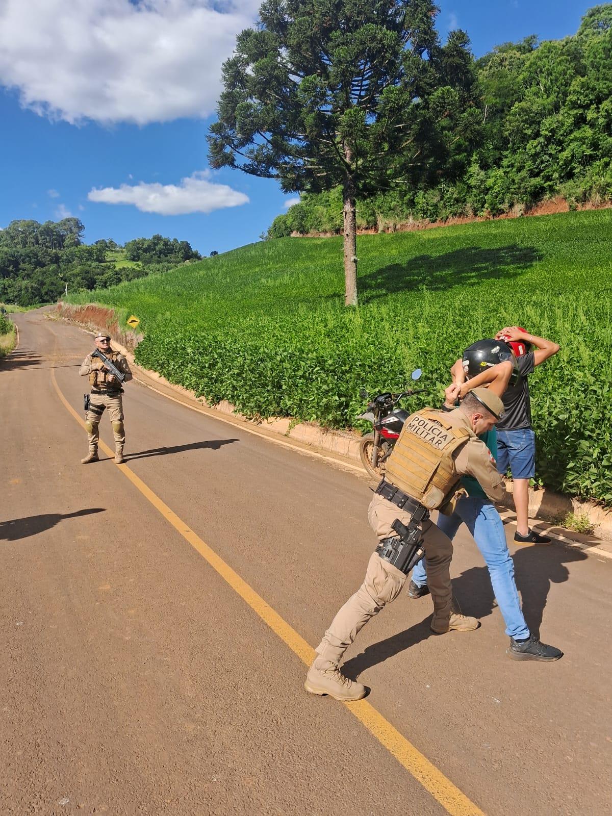 Polícia Militar realiza operação em áreas urbana e rural de São Lourenço do Oeste