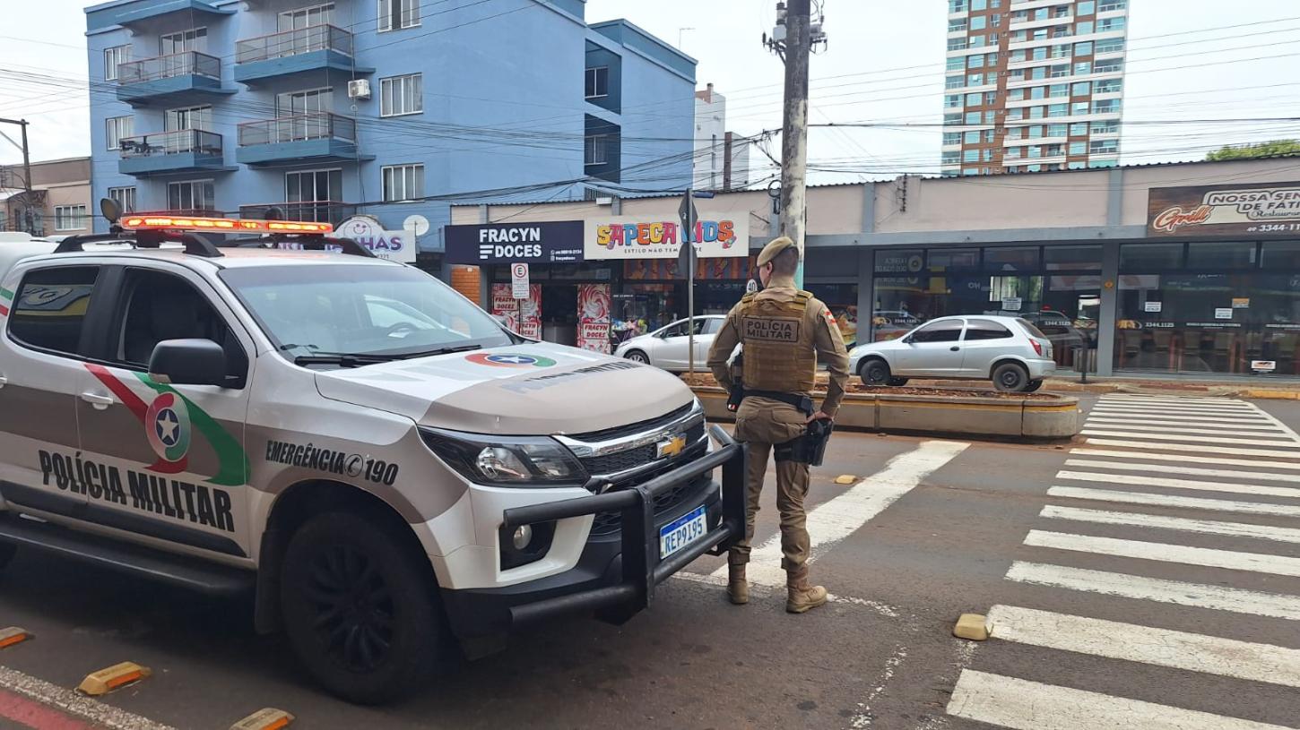 Idosa de 80 anos é detida por furtos em série no comércio de São Lourenço do Oeste