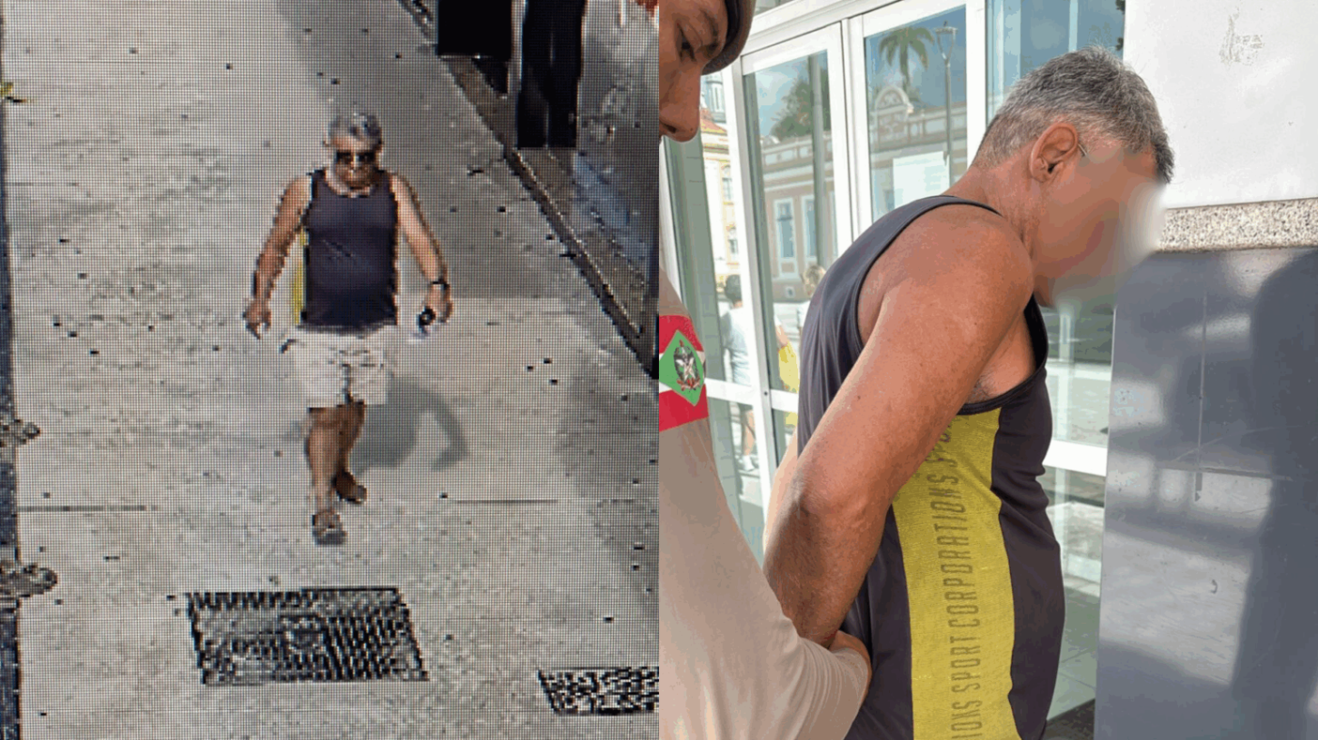 Sistema de reconhecimento facial identifica homem condenado a mais de 6 anos de prisão em Itajaí