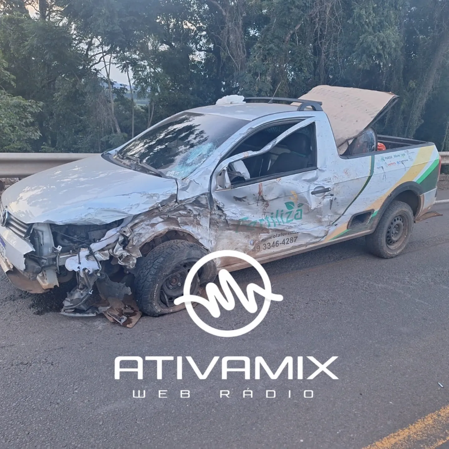 Motorista da Saveiro do grave acidente e morador de Quilombo não resistiu aos ferimentos e vem a óbito no hospital