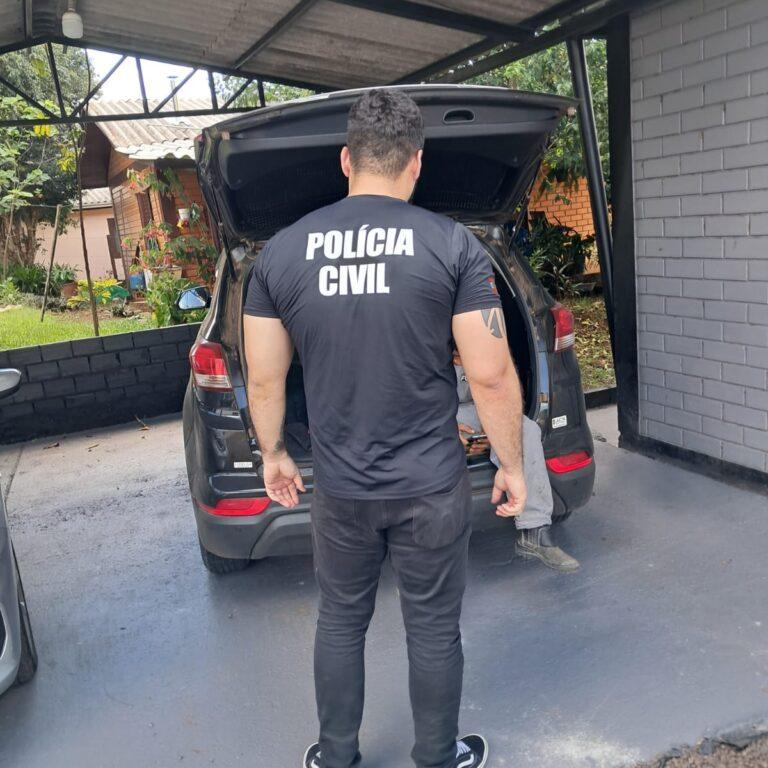 Polícia Civil cumpre mandado de prisão de condenado em Riqueza