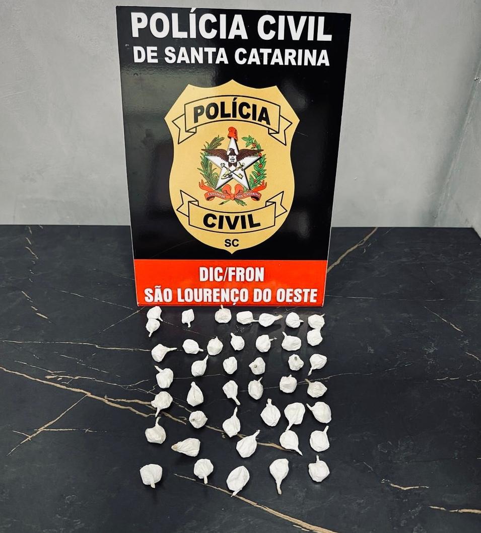 SÃO LOURENÇO DO OESTE: POLÍCIA CIVIL PRENDE MÃE E FILHA POR TRÁFICO DE DROGAS