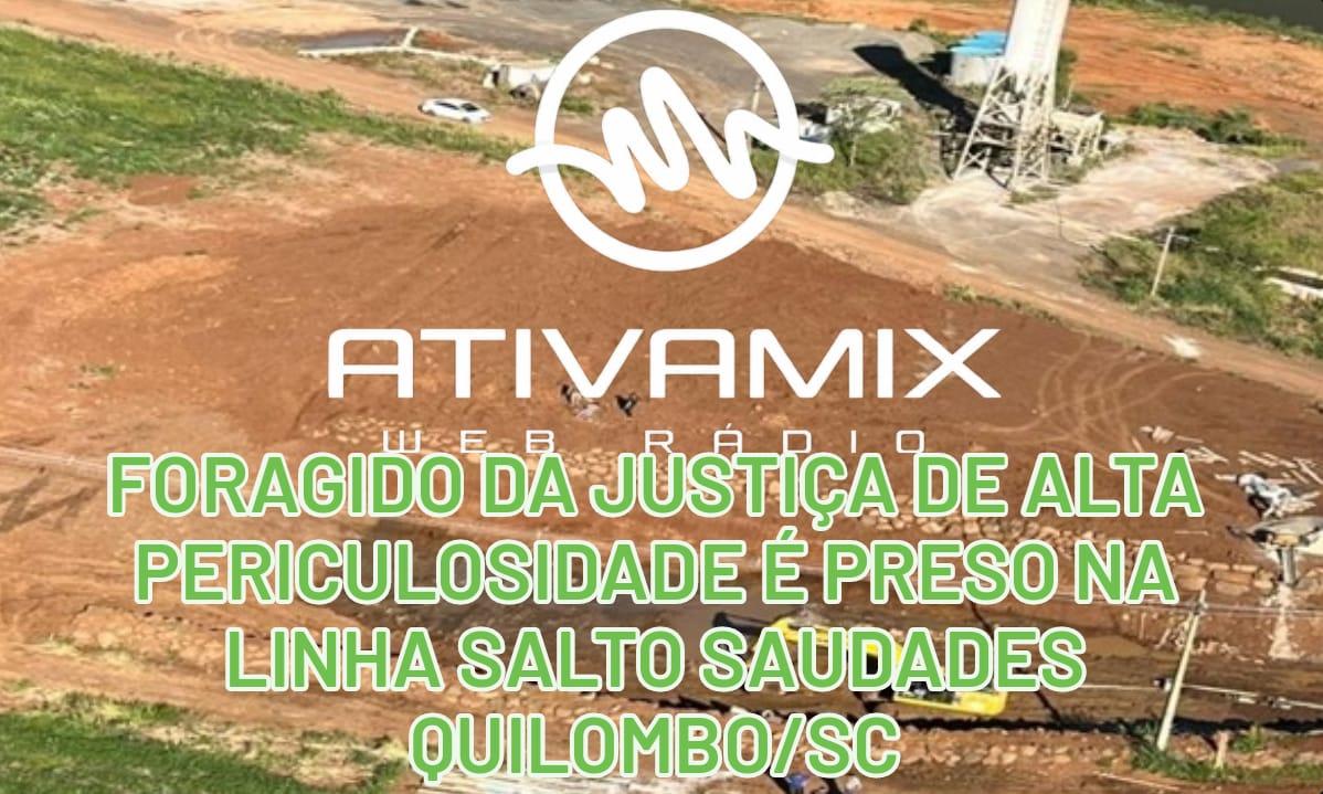 Foragido de alta periculosidade é preso em operação conjunta no interior de Quilombo