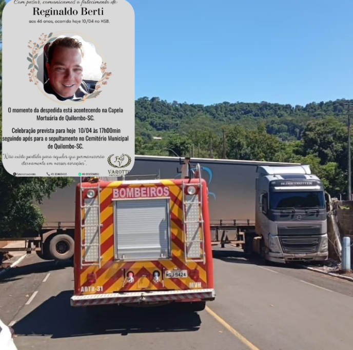 Hoje as estradas do Brasil se despedem de Reginaldo Berti