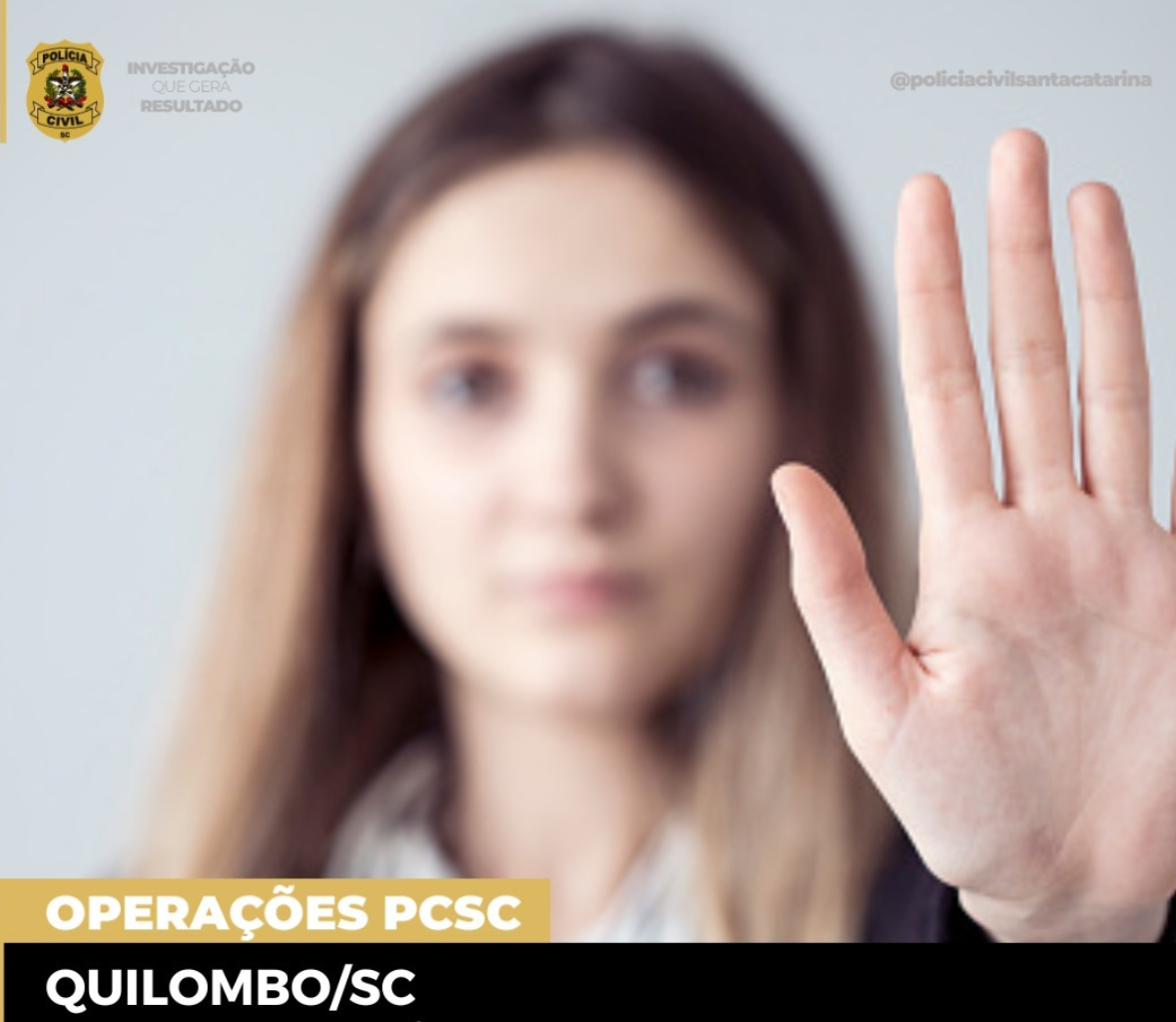 QUILOMBO/SC – AUTOR DE TENTATIVA DE FEMINICÍDIO É PRESO EM FLAGRANTE