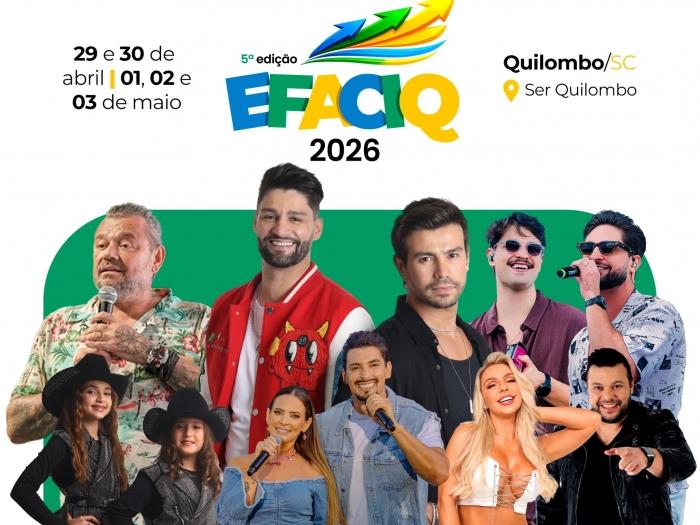 Quilombo te espera para a 5ª Efaciq 2026