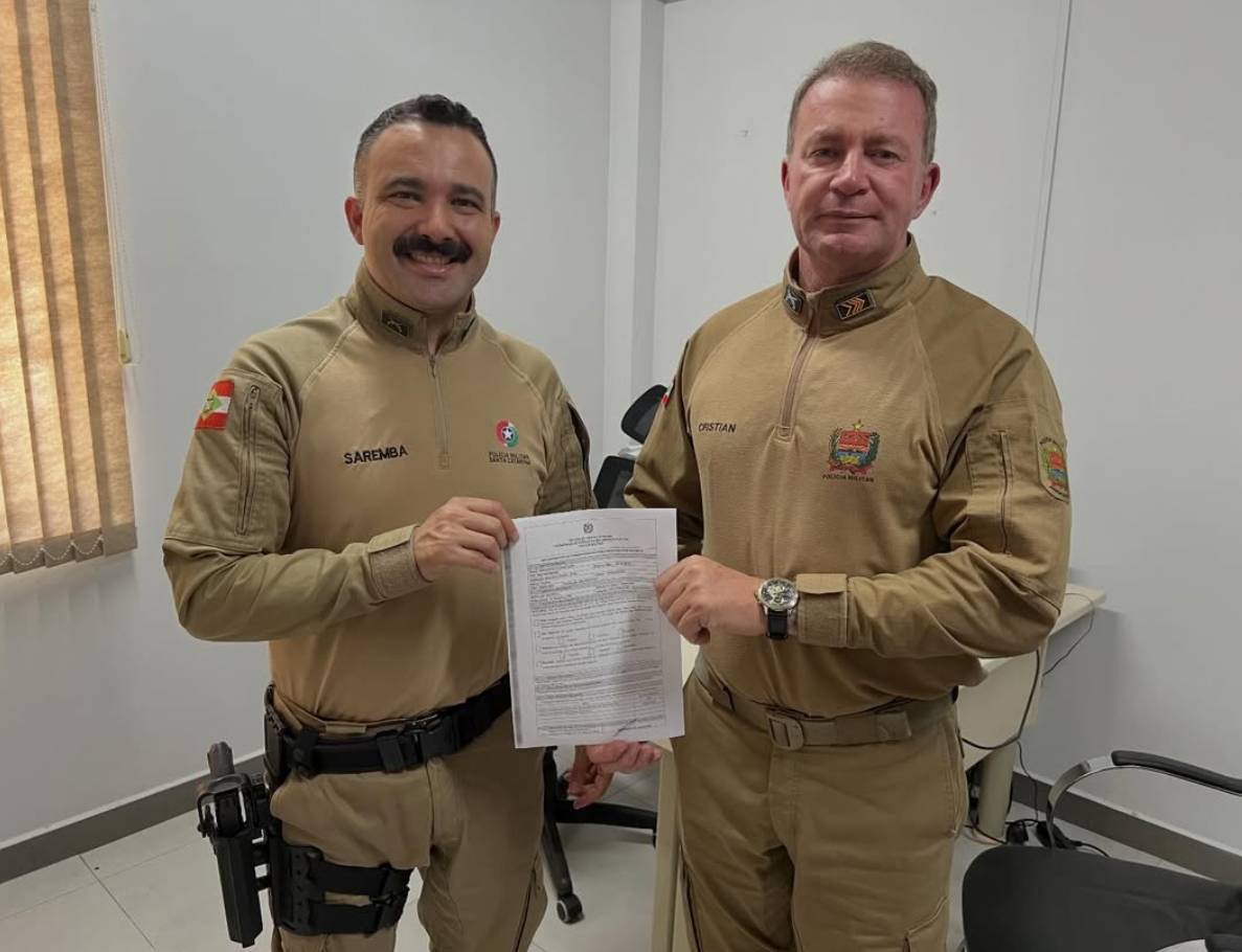 2° Sgt PM Wanderclei Cristian Leite assina passagem para a reserva remunerada após anos de dedicação à corporação