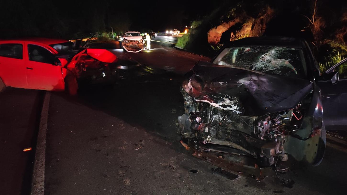 Grave acidente na SC-283 deixa 04 vítimas uma delas em óbito no local