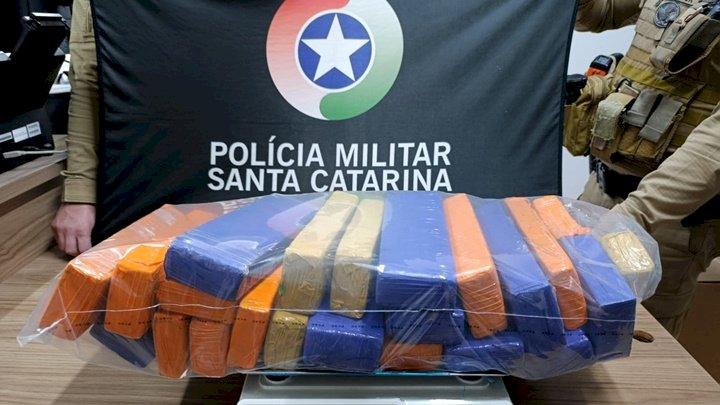 Mais de 16 kg de maconha são apreendidos em Chapecó