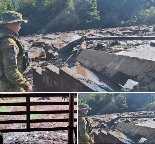 ESTERQUEIRA SE ROMPE, DEJETOS BOVINOS CONTAMINAM ÁGUA E PRODUTOR É AUTUADO