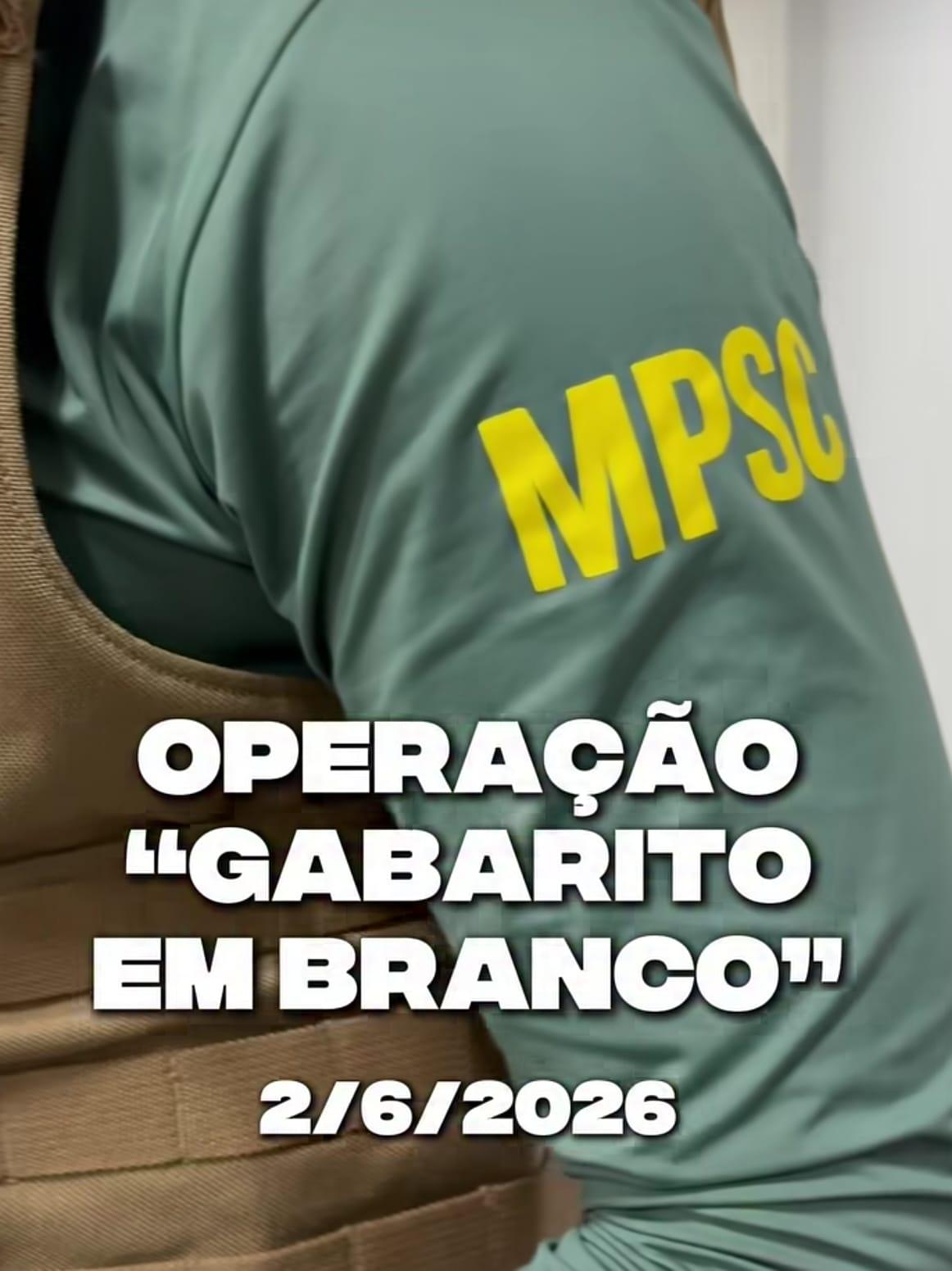 GAECO deflagra Operação “Gabarito em Branco” para combater crimes eleitorais e contra administração pública em município catarinense