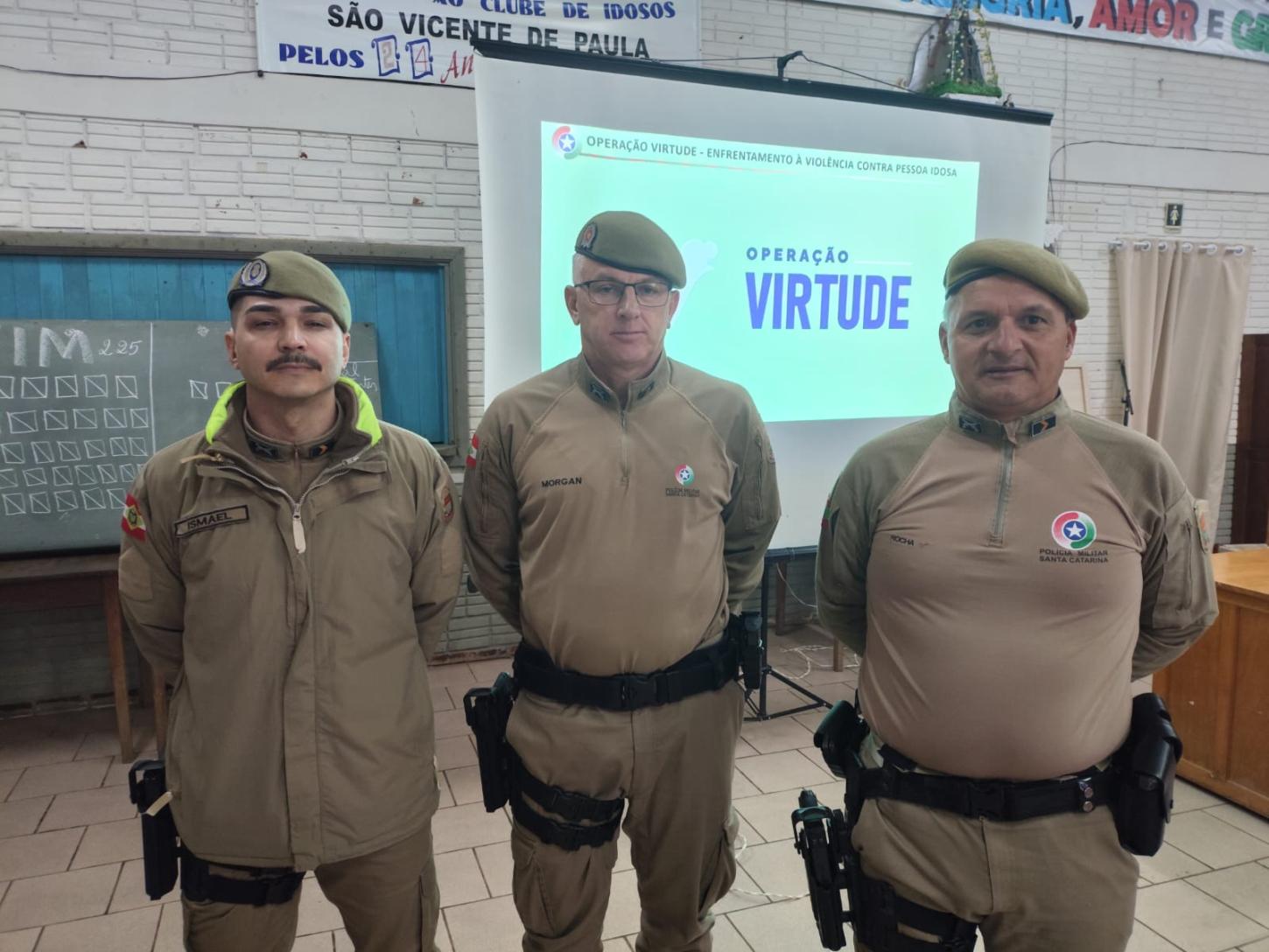PMSC na Operação Virtude e reforçando o combate à violência contra idosos em Quilombo