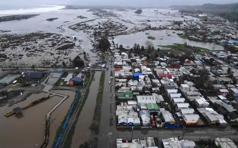 MAIOR TEMPORAL EM DÉCADAS DEVASTA O CHILE