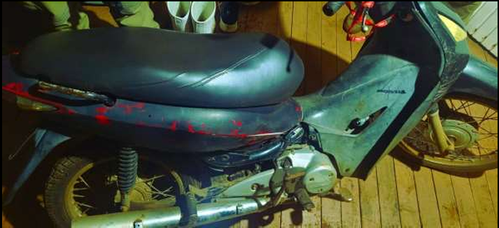 POLÍCIA MILITAR RECUPERA MOTOCICLETA E PRENDE EM FLAGRANTE O MASCULINO POR RECEPTAÇÃO NA ZONAL RURAL DE SÃO LOURENÇO DO OESTE