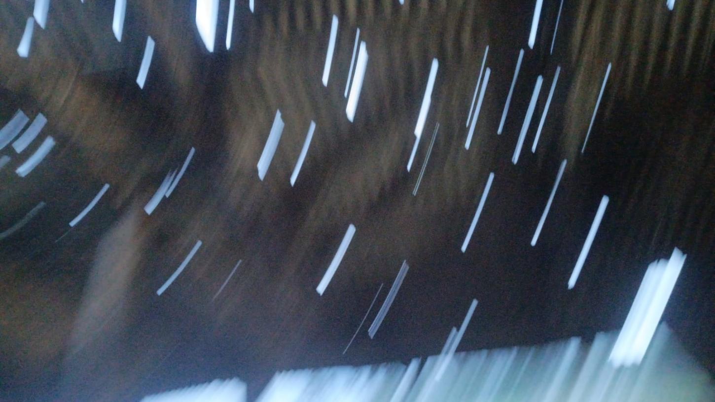 Granizo e vento causam estragos no município de Quilombo 