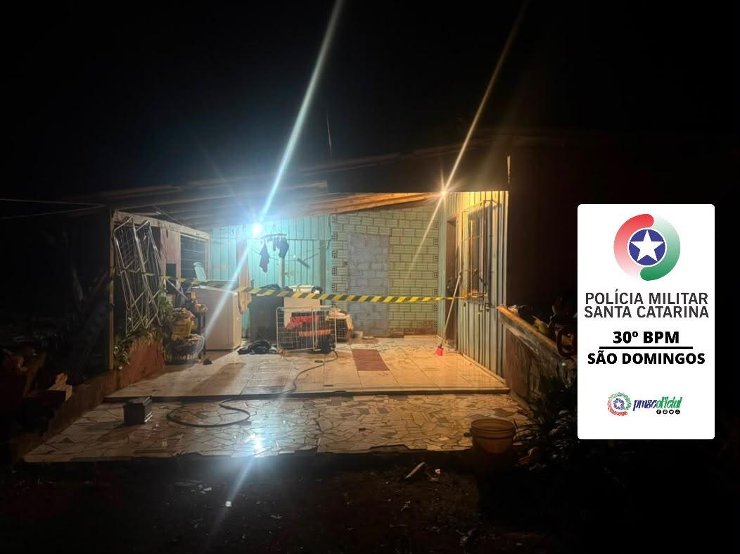 Jovem de 23 anos é morto por disparo de arma de fogo em São Domingos/SC
