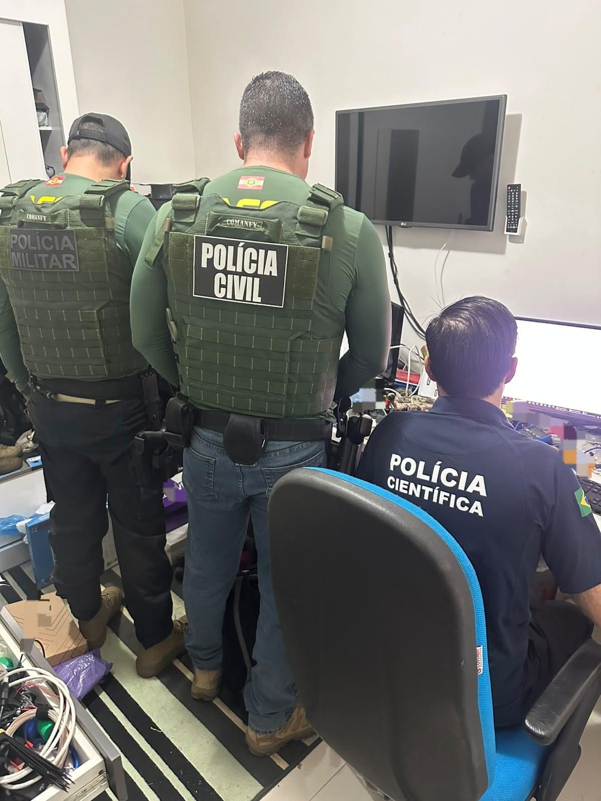 Operação “Dark Archive” investiga armazenamento de material de abuso sexual infantil em Concórdia