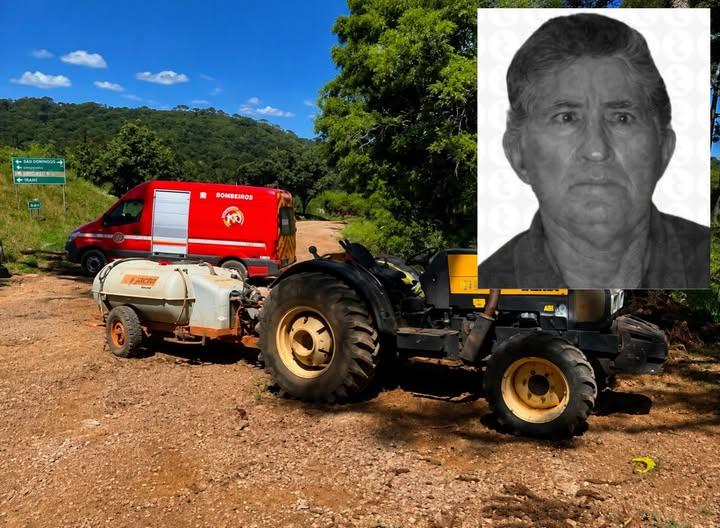 PAI MORRE APÓS CAIR DE TRATOR ENQUANTO AJUDAVA O FILHO