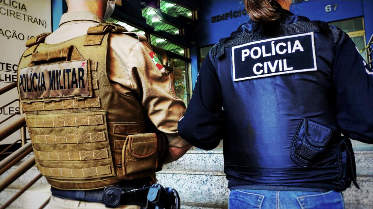 São Lourenço do Oeste: Dois homens são presos por tráfico de drogas em ação conjunta da Polícia Civil e Polícia Militar