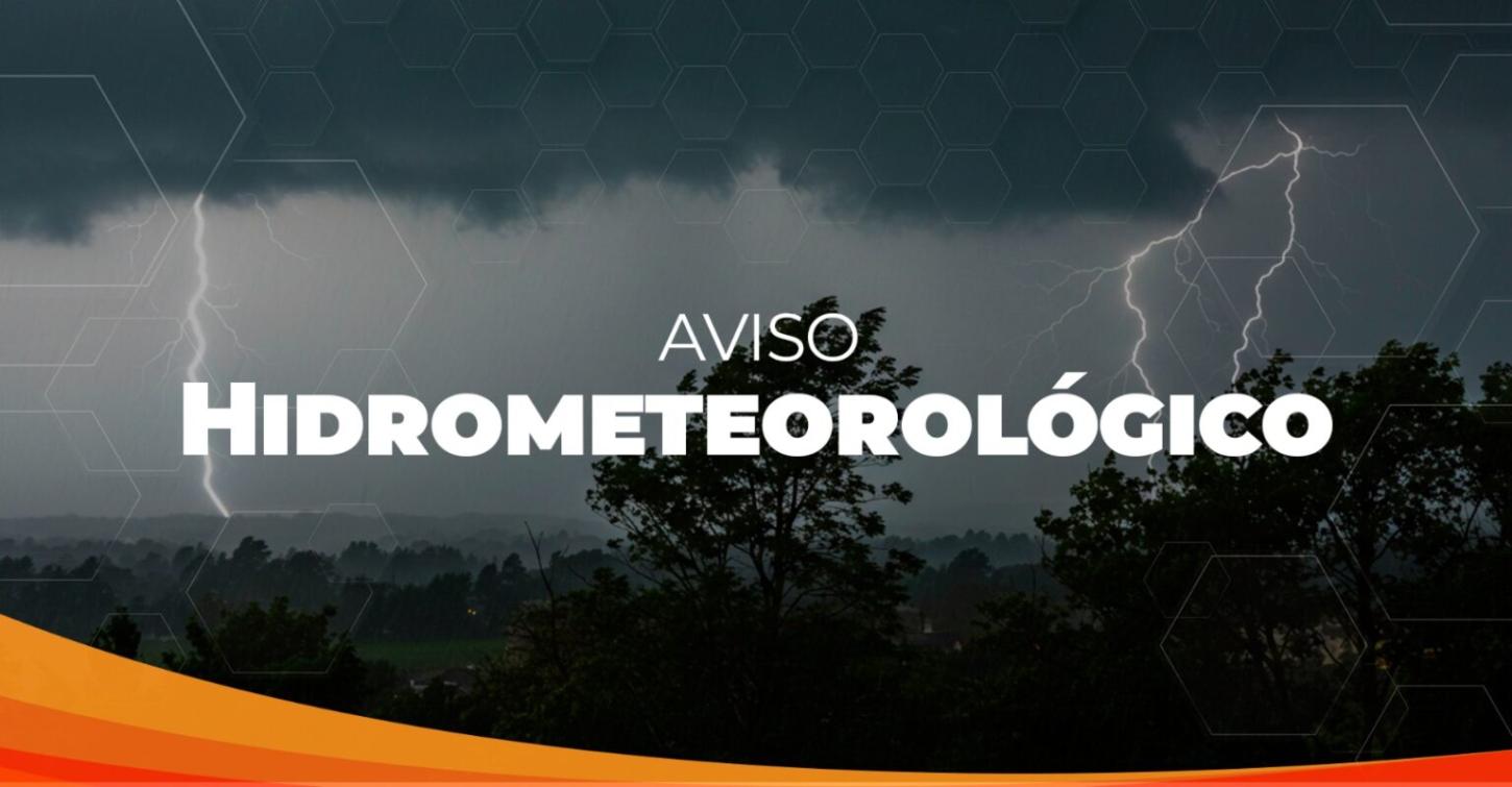 Temporais com granizo, vendavais e chuva intensa e volumosa nos próximos dias