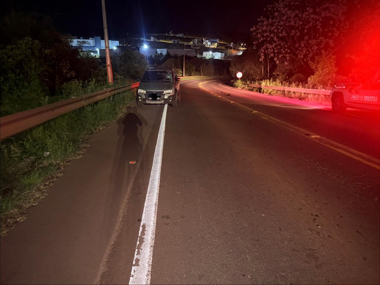 Homem sofre vários ferimentos e suspeita de TCE após ser atropelado por veículo na SC-480 em Xanxerê