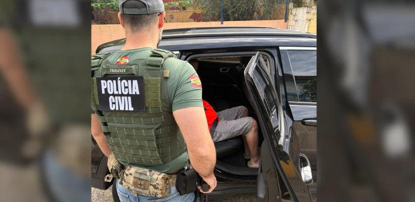 Projeto Kratos: GAECO/MPSC cumpre prisões por estupro de vulnerável e homicídio em Santa Catarina